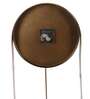 Brown Textured Brass Pendulam Clock