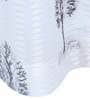 Grey Tissue Semisheer 5 Feet Eyelet Curtain (Set of 2)
