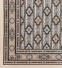 Brown Traditional 144 TC Cotton Double Queen Bedsheet With 2 Pillow Covers