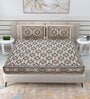 Brown Traditional 144 TC Cotton Double Queen Bedsheet With 2 Pillow Covers