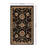 Brown Traditional 4 ft x6 ft Carpet