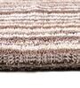 Brown Stripe Cotton 19x27 Inches AntiSkid Bath Mat