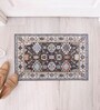 Brown Traditional Hand Woven 3 Ft X 2 Ft Dhurrie