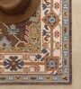 Brown Traditional Hand Woven 6 Ft X 4 Ft  Dhurrie