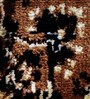Brown Traditional Polyester 3 ft x 5 ft Machine Made Carpet