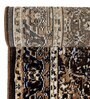 Brown Traditional Polyester 3 ft x 5 ft Machine Made Carpet