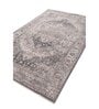 Brown Traditional Polyester 5 ft X 7 ft Machine Made Carpet