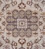 Brown Traditional Polyester 9 ft x 12 ft Machine Made Carpet