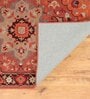 Brown Traditional Wool Blend 4' X 6' Hand Tufted Carpet