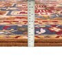 Brown Traditional Wool Blend 5' X 7' Hand Tufted Carpet