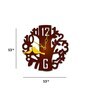 Brown MDF Tree Modern Wall Clock