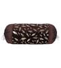 Brown Velvet Floral 16x34 inches Bolster Covers