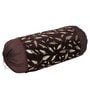 Brown Velvet Floral 16x34 inches Bolster Covers