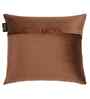 Brown Velvet Abstract 16X16 Inches Cushion Covers (Pack of 2)