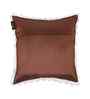 Brown Velvet Abstract 16X16 Inches Cushion Covers (Pack of 5)