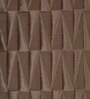 Brown Textured Geometric Velvet 16 x 16 Inches Cushion Covers (Set of 2)