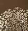 Brown Velvet Geometric 12X12 Inches Cushion Covers (Pack of 5)