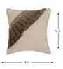 Brown Velvet Geometric 12X12 Inches Cushion Covers (Pack of 5)