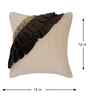 Brown Velvet Geometric 12X12 Inches Cushion Covers (5Pcs)