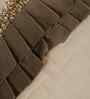 Brown Velvet Geometric 12X12 Inches Cushion Covers (Pack of 5)