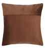 Brown Velvet Geometric 16X16 Inches Cushion Covers (Pack of 5)