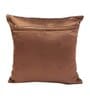 Brown Velvet Geometric 16x16 inches Cushion Covers (Pack of 2)