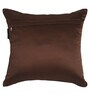 Brown Geometric Velvet 16 x 16 Inches Cushion Covers (Set of 5)
