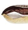 Brown Velvet Printed 16 x16 inch Set of 5 Cushion Covers