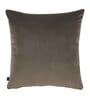 Brown Solid Velvet 16 x 16 Inch Cushion Covers (Set of 2)