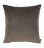 Brown Solid Velvet 16 x 16 Inch Cushion Covers (Set of 2)