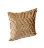 Brown Velvet Solid 16x16 inches Cushion Covers (Pack of 2)