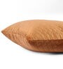Brown Velvet Solids 24x24 inches Cushion Covers (Pack of 2)