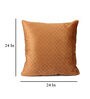 Brown Velvet Solids 24x24 inches Cushion Covers (Pack of 2)