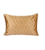 Brown Velvet Striped 18x12 inches Cushion Covers (Pack of 2)