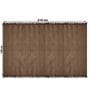 Brown Velvet Zig Zag 55x86 Inches Sofa Throw