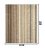 Brown Vibe Microfiber Backing 3X5 Ft Carpet