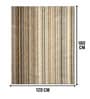 Brown Vibe Microfiber Backing  4X6 Ft Floor Carpet