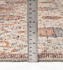Brown Vintage Polyester 3' X 5' Machine Made Carpet