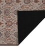 Brown Vintage Polyester 4' X 6' Machine Made Carpet