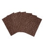 Donald (18x13) Brown Polyester (Set of 7) Table Linen Set