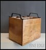 Brown Wood Cutlery Stand