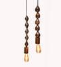 Scott Brown Wood Cluster Hanging Light