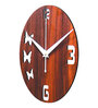 Brown Wood  Wall Clock