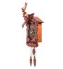 Brown Solid Wood Analog Cuckoo Clock