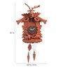 Brown Solid Wood Analog Cuckoo Clock