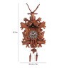Brown Solid Wood Analog Cuckoo Clock