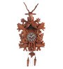 Brown Solid Wood Analog Cuckoo Clock