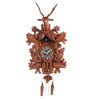 Brown Solid Wood Analog Cuckoo Clock