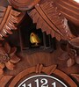 Brown Solid Wood Analog Cuckoo Clock