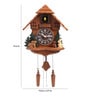 Brown Solid Wood Analog Cuckoo Clock